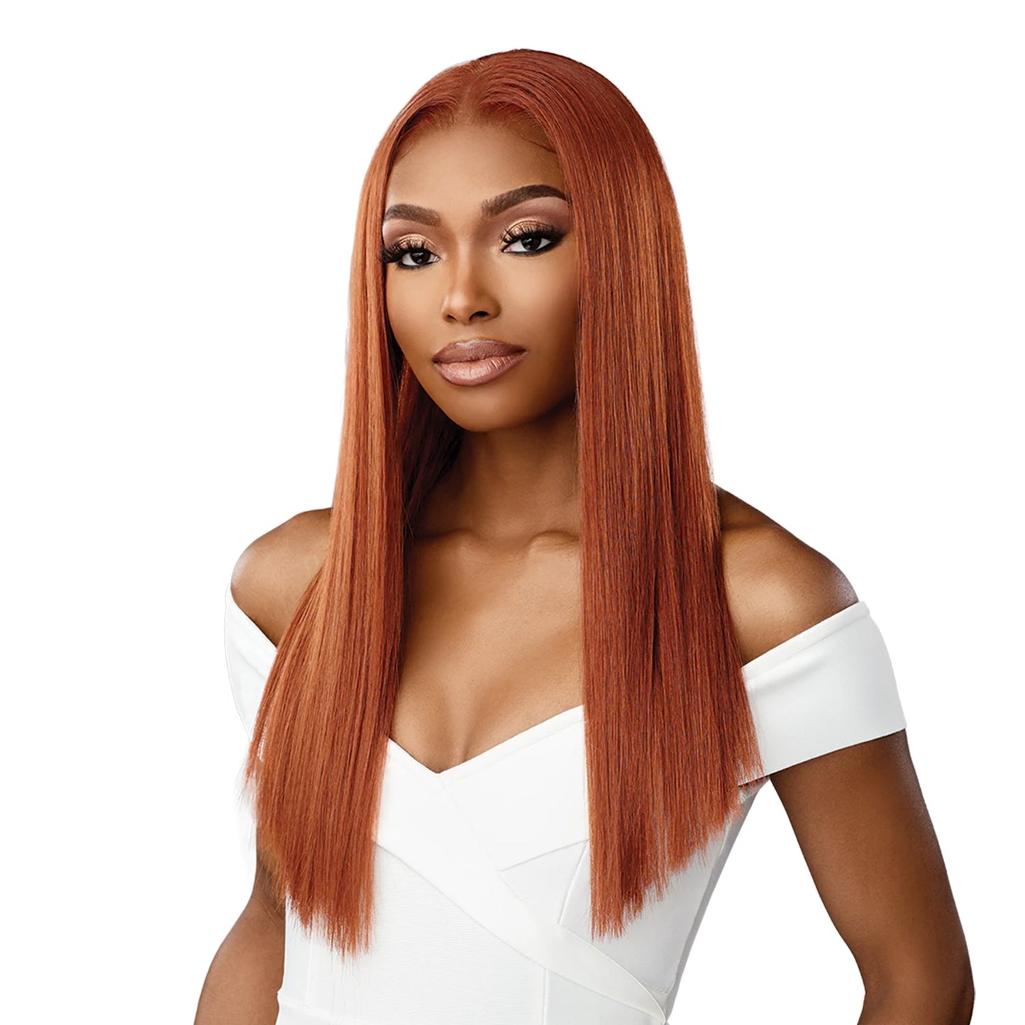 Sensationnel BareLace Glueless Lace Front Wig 13X6 Unit 9 - Straight, Comfortable Wear, Flawless Fit