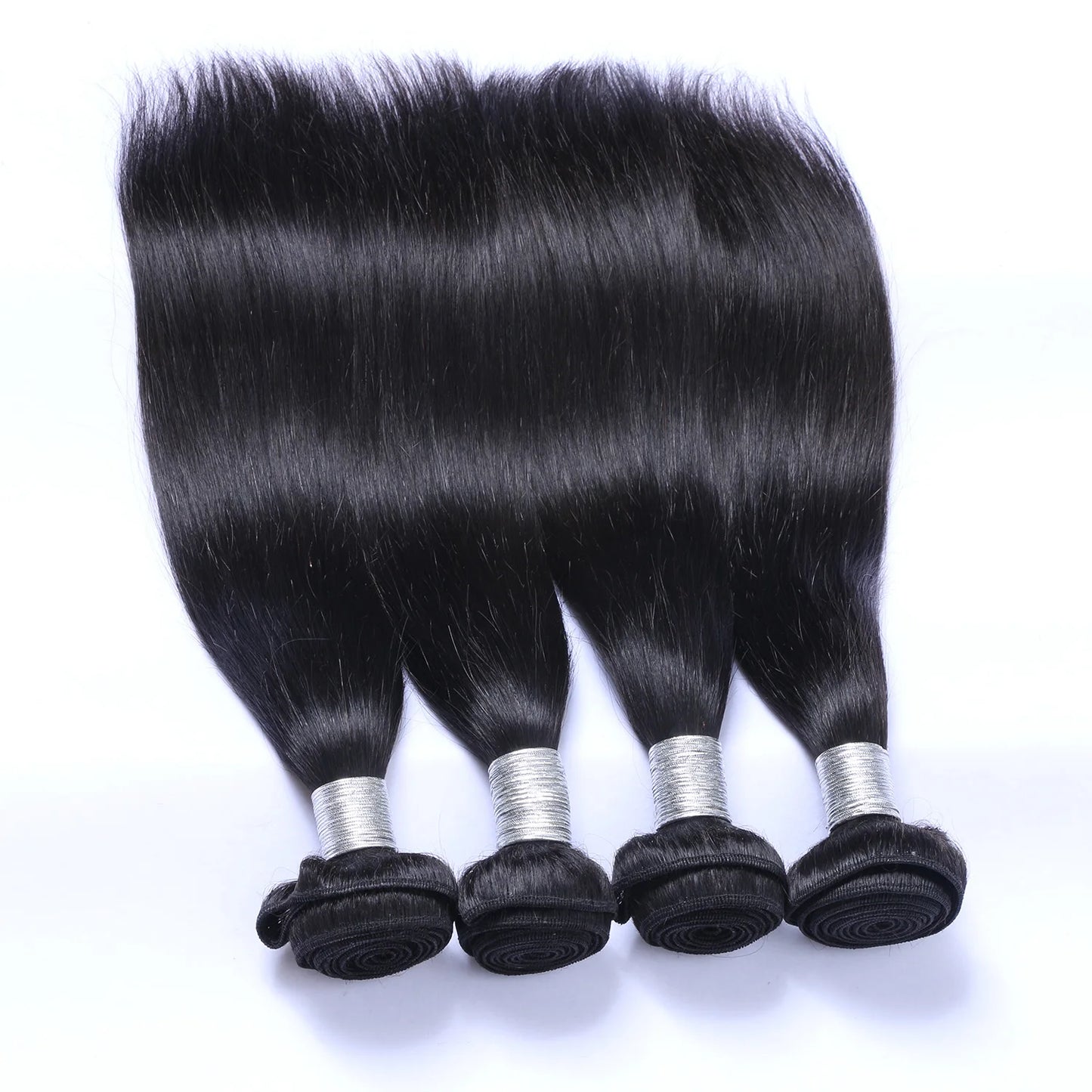 Straight Human Hair Bundle Brazilian Hair Weave Bundles 100% Human Hair Bundles Remy Hair Extensions 36 38 40 Inch