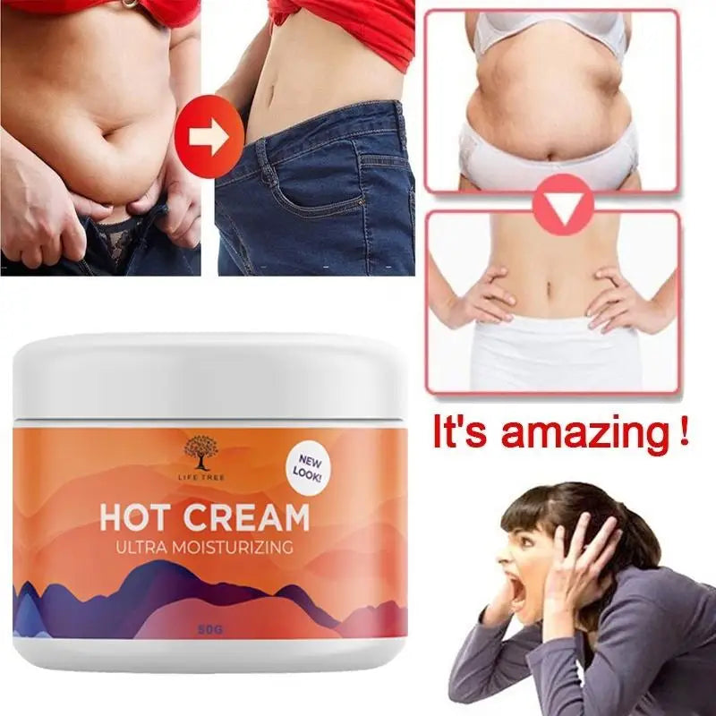 Body Slimming Cream for Weight Loss and Anti-cellulite Weight Loss Body Massage Hot Cream for Belly Slimming