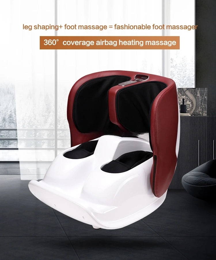 Heath Care Shiatsu Heated Foot Massager And Calf Massager electric foot stimulator foot massage machine