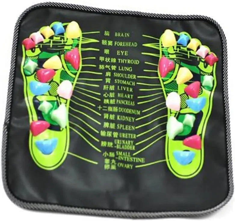 Fingerpressure Board Foot Foot Massage Pad Health Walk Foot Pressure Board Foot Massager Pad Imitation Goose Soft Stone Road