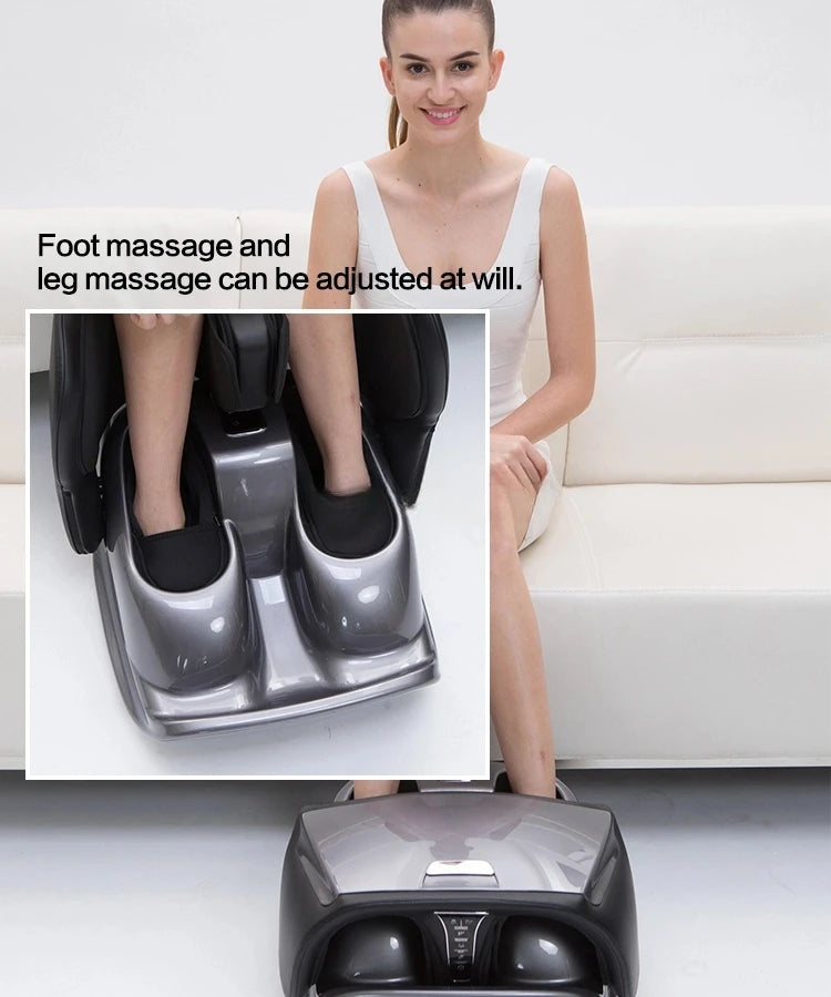 Heath Care Shiatsu Heated Foot Massager And Calf Massager electric foot stimulator foot massage machine