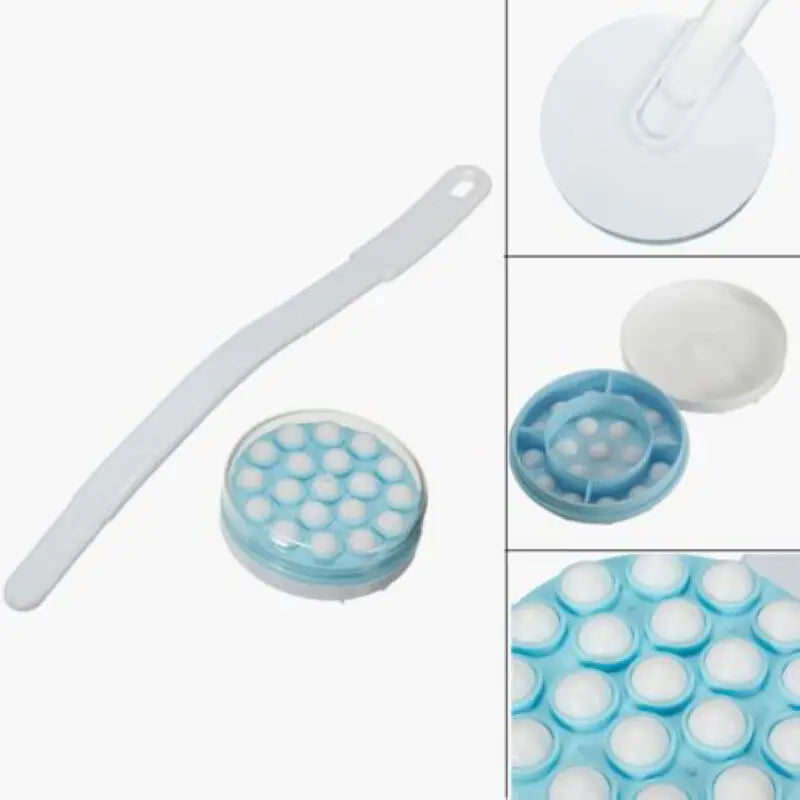 Lotion Oil Cream Applicator Shower Brush Long Handled Head Body Leg Back Bath Brush Scrub Massager Scrubber Bath Supplies Tools