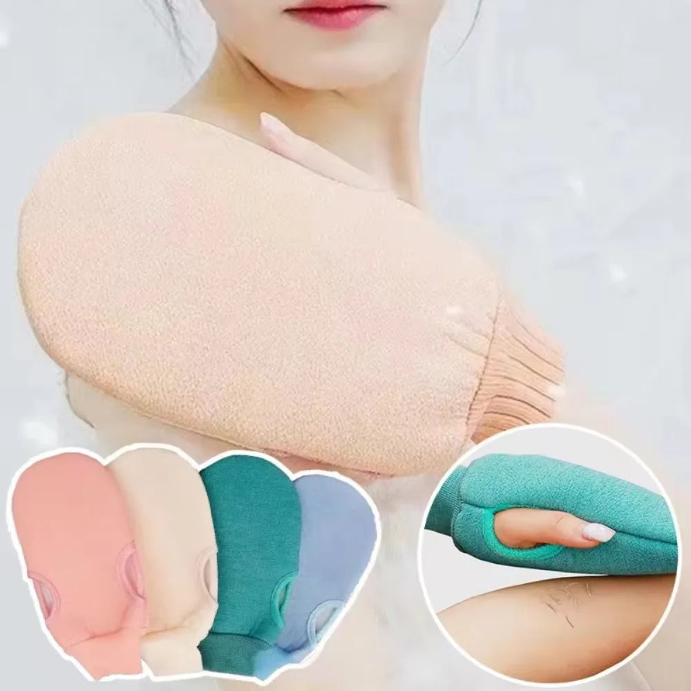 1pc Bath for Peeling Exfoliating Body Cleaning Scrub Mitt Rub Dead Skin Gloves for Shower Body Brush Towel SPA Foam Body Massage