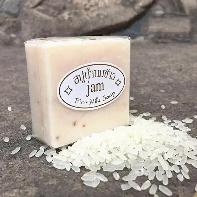 Thailand JAM Rice Milk Soap Original Wholesale Handmade Goat Milk Soap Rice Soap for face