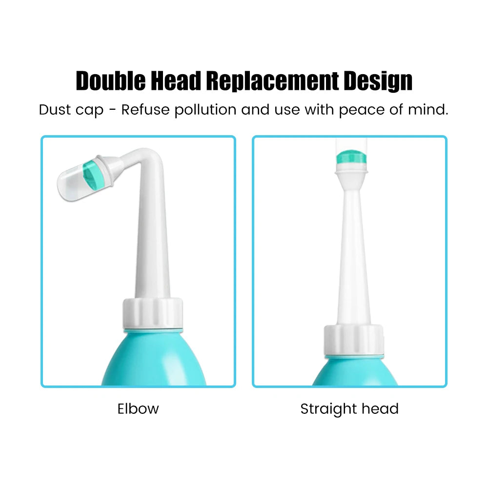 Portable Bidet for Travel, Reusable Bottle Postpartum Care, Handheld Sprayer for Women and Men, Personal Hygiene Cleaning Bottle