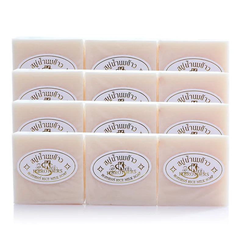 Thailand JAM Rice Milk Soap Original Wholesale Handmade Goat Milk Soap Rice Soap for face