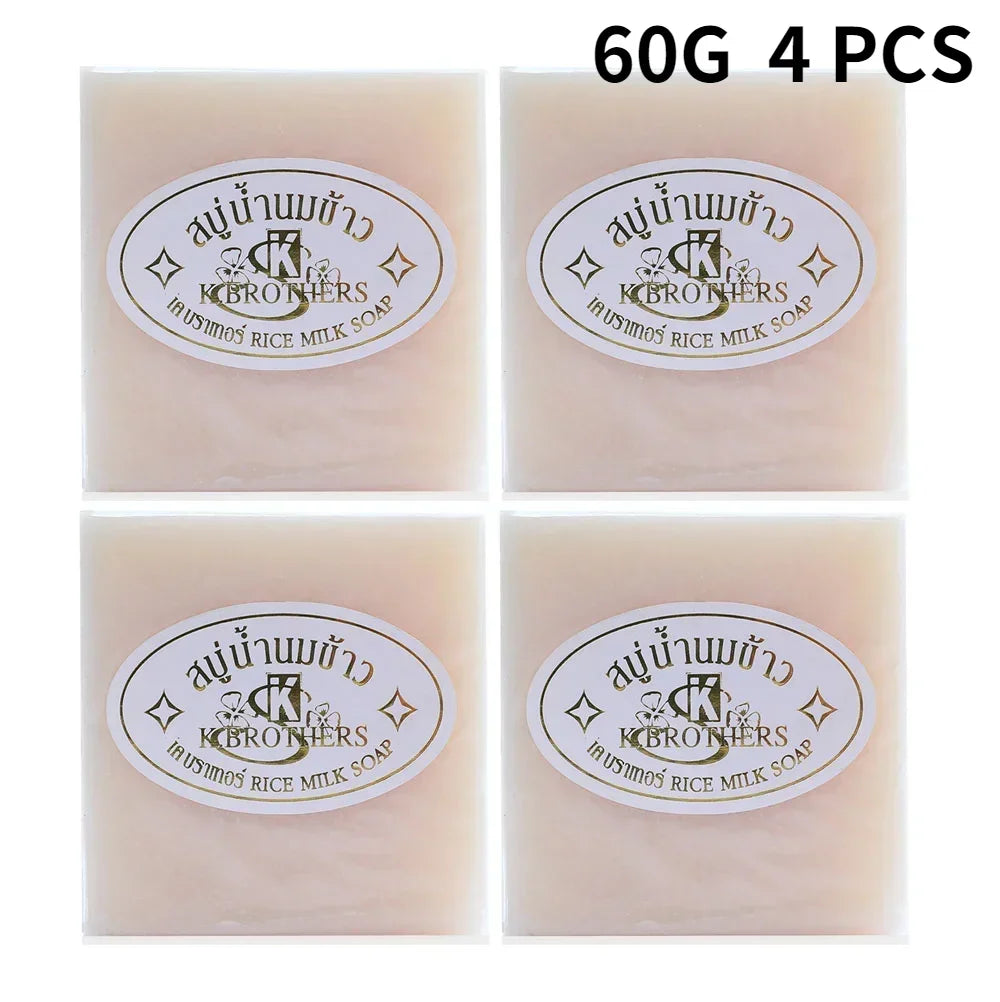 Thailand JAM Rice Milk Soap Original Wholesale Handmade Goat Milk Soap Rice Soap for face