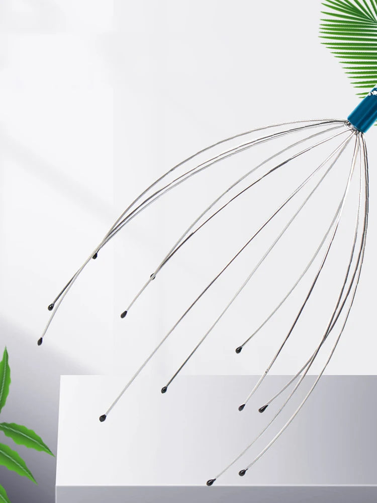 1/2PCS Head Massager Head Scratching Octopus Scalp Non Soul Extractor Divine Tool For Extracting Healthy And Healthy Hair