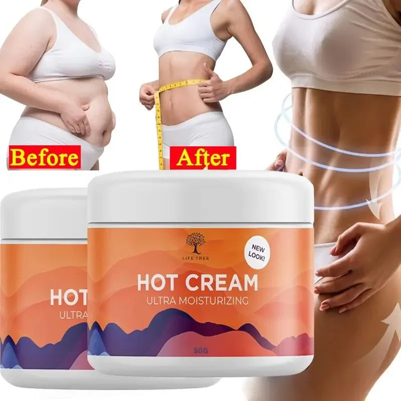 Body Slimming Cream for Weight Loss and Anti-cellulite Weight Loss Body Massage Hot Cream for Belly Slimming