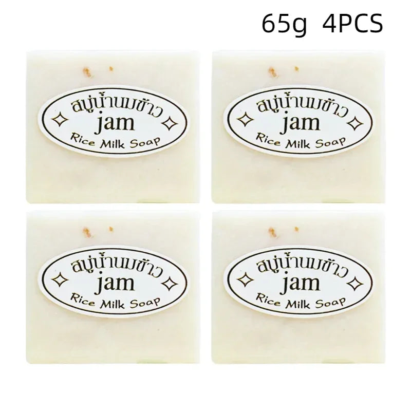 Thailand JAM Rice Milk Soap Original Wholesale Handmade Goat Milk Soap Rice Soap for face