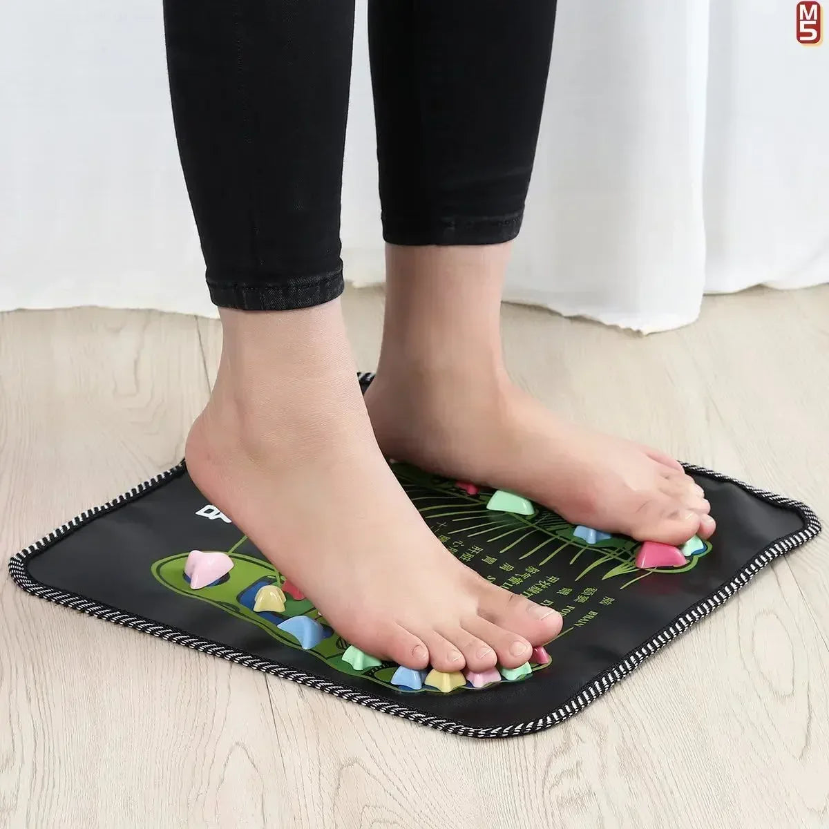 Fingerpressure Board Foot Foot Massage Pad Health Walk Foot Pressure Board Foot Massager Pad Imitation Goose Soft Stone Road