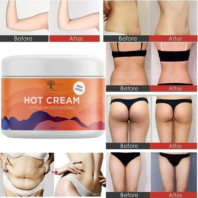 Body Slimming Cream for Weight Loss and Anti-cellulite Weight Loss Body Massage Hot Cream for Belly Slimming